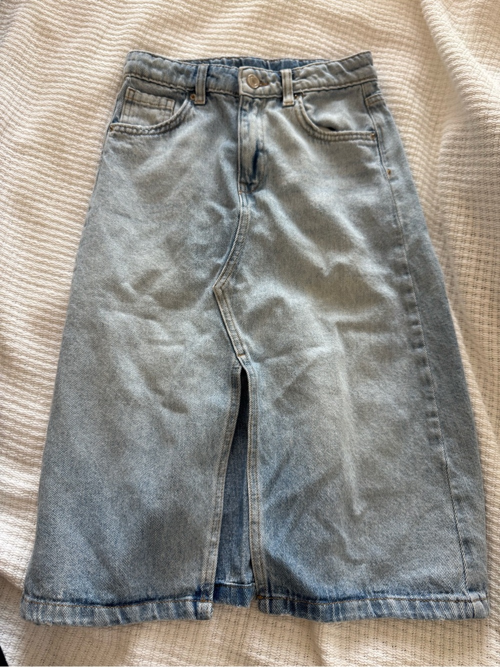 Girls denim skirt